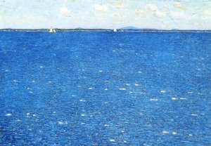West Wind, Appledore by Frederick Childe Hassam Oil Painting