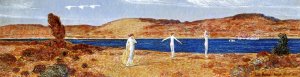 Wild Swans Sacred to Apollo Oil painting by Frederick Childe Hassam