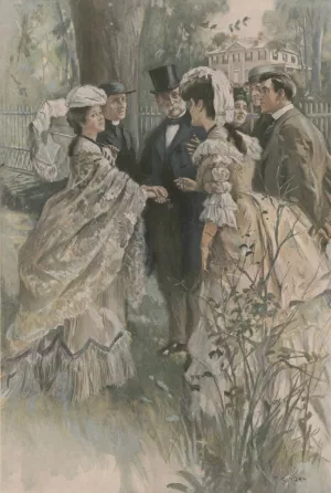 Bylow Hill - George W. Cable's new novel by Frederick Coffay Yohn Oil Painting