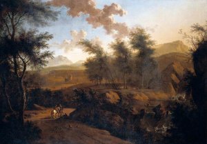 An Extensive Italianate Landscape