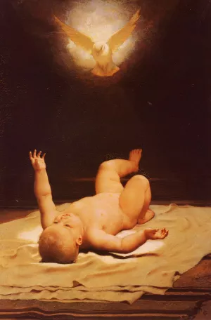 Already He knew God As His Father Oil painting by Frederick Goodall