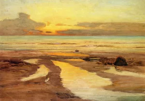 Looking West, St. Ives Oil painting by Frederick Judd Waugh