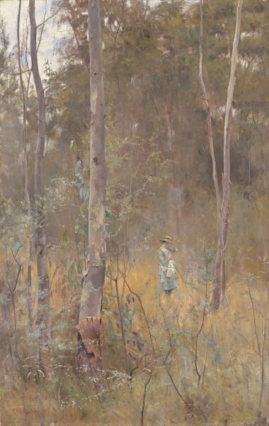 Main Product Photo of Lost Painting by Frederick McCubbin