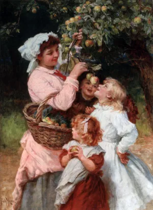 Bob Apple painting by Frederick Morgan