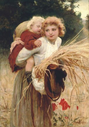Her Constant Care by Frederick Morgan Oil Painting