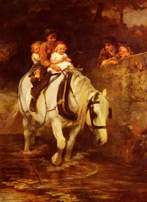 Steady by Frederick Morgan Oil Painting
