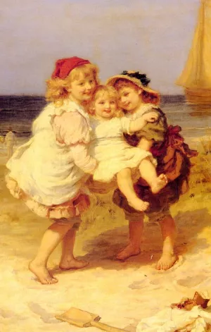 The Danty Chair by Frederick Morgan Oil Painting