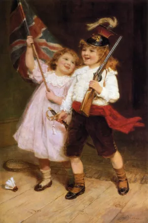 The Toy Parade by Frederick Morgan Oil Painting