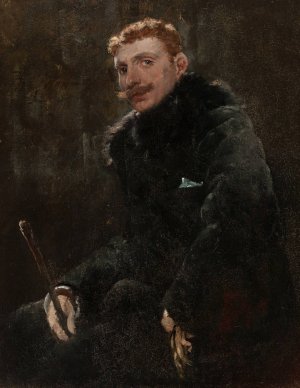 Portrait of a Gentleman by Frederick Porter Vinton Oil Painting