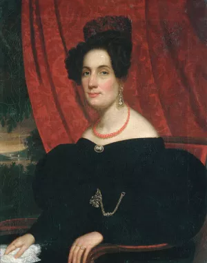 Mary Ann Garrits painting by Frederick R. Spencer