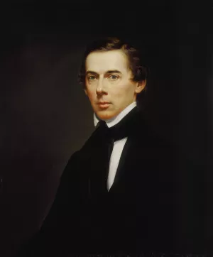 Self-Portrait by Frederick Randolph Spencer Oil Painting
