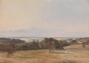 Southampton Water, near Hamble by Frederick Richard Lee Oil Painting