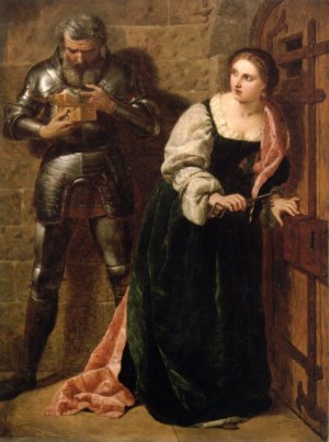 The Bribe by Frederick Richard Pickersgill Oil Painting