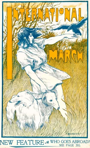 International-March by Frederick Richardson Oil Painting