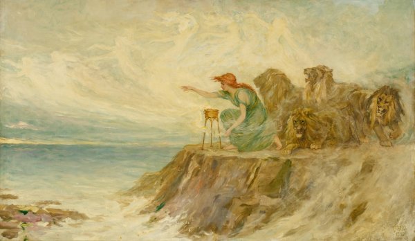 Main Product Photo of Circe  Painting by Frederick Stuart Church