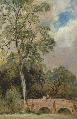 At South Mickleham by Frederick Waters Watts Oil Painting