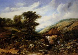 The Mill Stream by Frederick William Watts - Oil Painting Reproduction