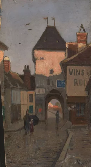 From Moret-sur-Loing Oil painting by Frederik Collett