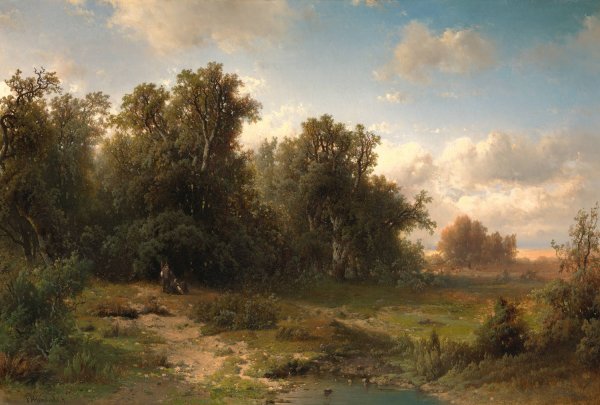 Main Product Photo of Wolfheze  Painting by Frederik Hendrik Hendriks
