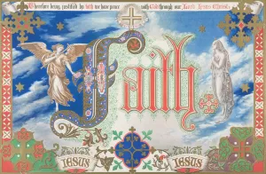 Faith by Freeman Gage Delamotte Oil Painting