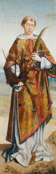 Saint Vincent, Patron Saint of Lisbon by Frei Carlos Oil Painting