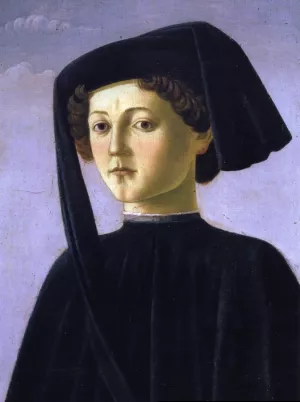 Portrait of a Youth painting by Frencesco Botticini