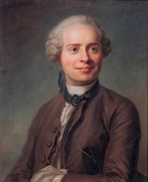 Jean Le Rond D'alembert by French School Oil Painting