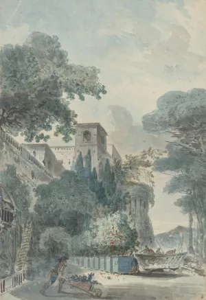 L'Allee de Grenadiers by French School Oil Painting