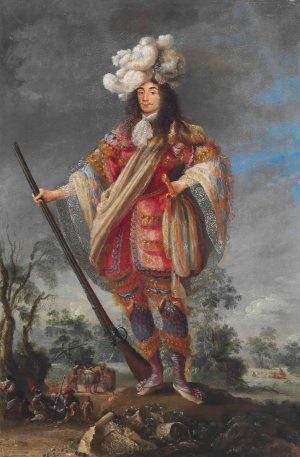Le Prince Des Brigands by French School Oil Painting