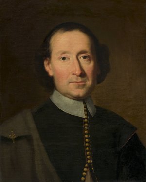 Portrait of a Man by French School Oil Painting