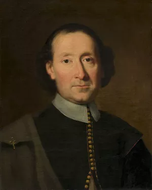 Portrait of a Man by French School Oil Painting