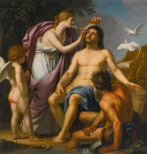 The Deification Of Aeneas by French School Oil Painting