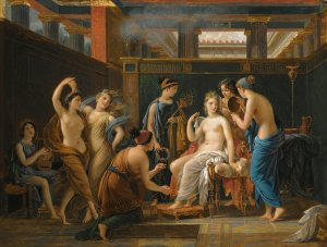 The Toilet Of Venus by French School Oil Painting