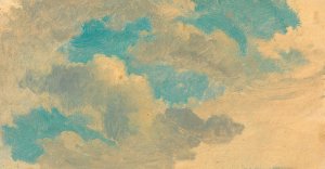 Wolkenstudie by Friedrich August Matthias Gauermann Oil Painting