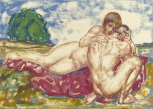 Adoration III Oil painting by Friedrich August Weinzheimer