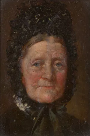 Marie Deutsch by Friedrich Deutsch Oil Painting