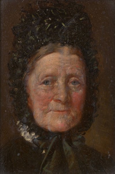 Marie Deutsch  by Friedrich Deutsch - Hand-Painted Oil Painting Reproduction