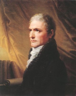 Portrait of Jnos Batsnyi by Friedrich Heinrich Fueger Oil Painting