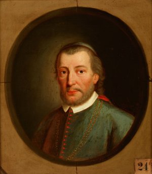 Portrait of Piotr Tomicki by Friedrich Kloss Oil Painting