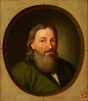Portrait of Stanislaw Orzechowski by Friedrich Kloss Oil Painting