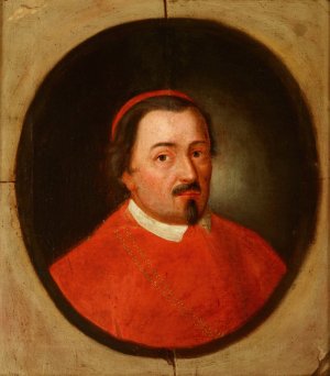 Portrait of Zbigniew OleSnicki by Friedrich Kloss Oil Painting