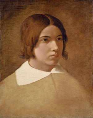 Portrait of the Painter Franz von Rohden by Friedrich Overbeck Oil Painting