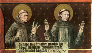 St Anthony of Padua and St Francis of Assisi