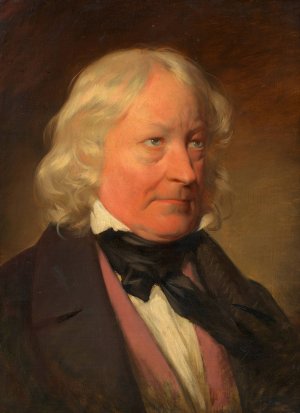 Bertel Thorwaldsen, Bildhauer Oil painting by Friedrich Von Amerling