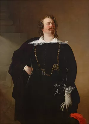 Flamander Burgermeister by Friedrich Von Amerling Oil Painting