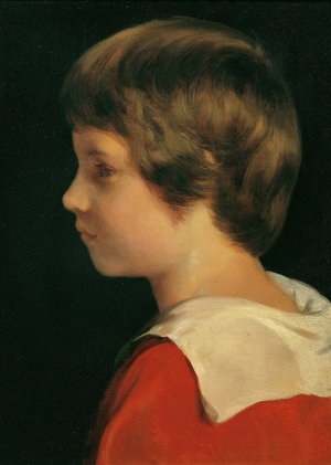 Friedrich Maria Josef Amerling, Sohn des Kunstlers Oil painting by Friedrich Von Amerling