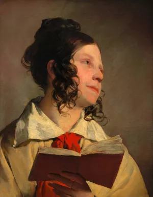 Josefine von Kaltenthaler by Friedrich Von Amerling Oil Painting