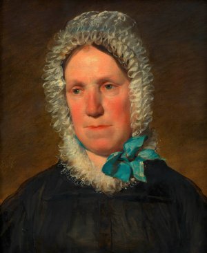 Josepha Kaltenthaler mit Spitzenhaubchen by Friedrich Von Amerling Oil Painting