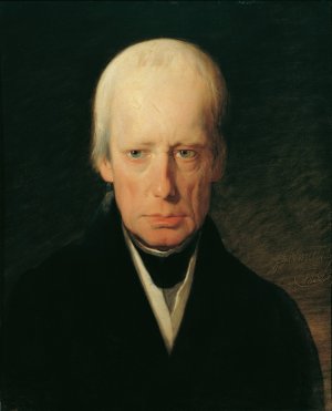 Kaiser Franz I. von Osterreich by Friedrich Von Amerling Oil Painting