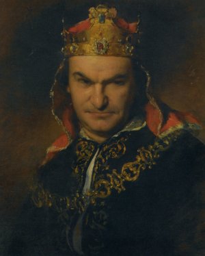 Portrait of the Actor Bogumil Dawson as Richard III